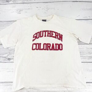 Vintage Jansport Size XXL Southern Colorado USC Single Stitch T-Shirt USA Made